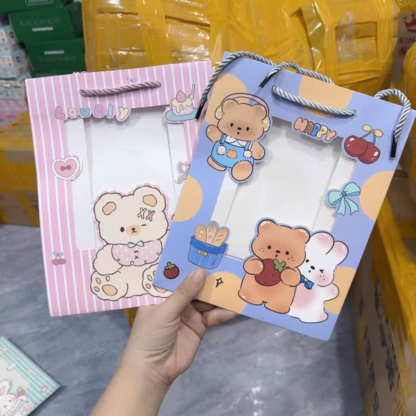 Túi quà kính dọc