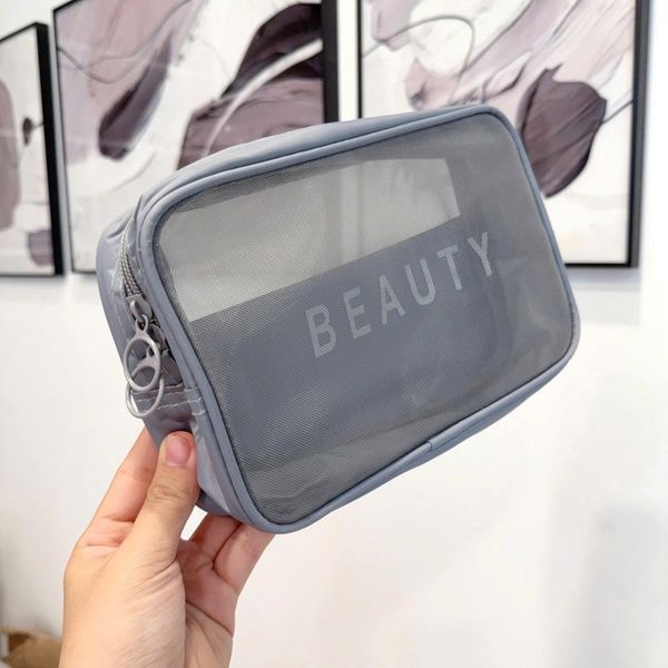 Túi đựng mỹ phẩm beauty size vừa 22x14x7cm