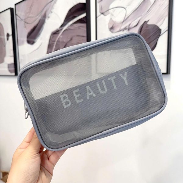 Túi đựng mỹ phẩm beauty size vừa 22x14x7cm