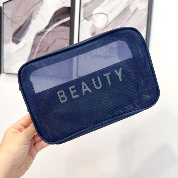 Túi đựng mỹ phẩm beauty size vừa 22x14x7cm