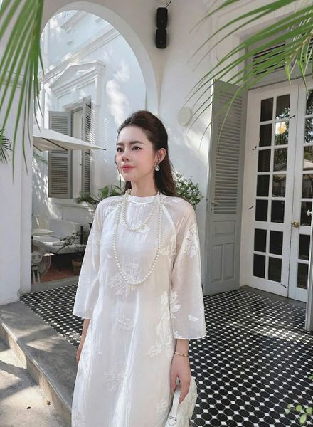 Vòng cổ ngọc trai 2 chập