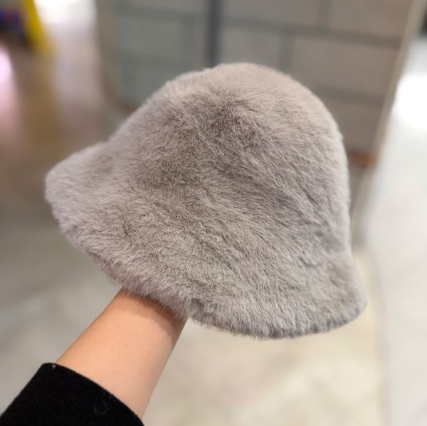 Mũ bucket lông mịn