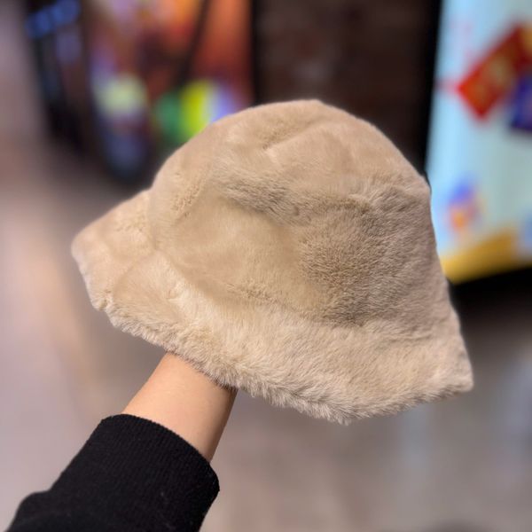 Mũ bucket lông mịn