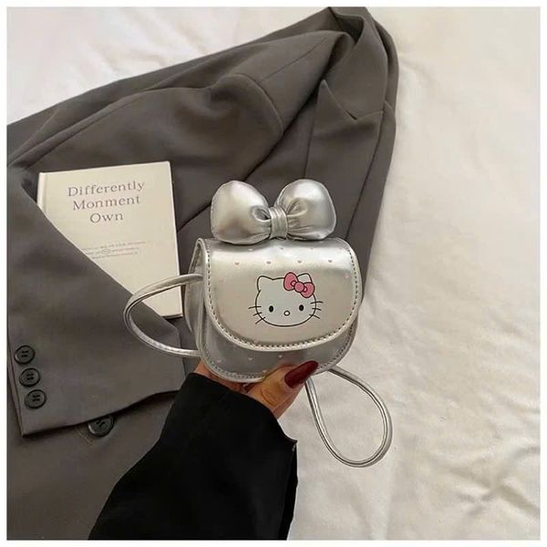 Túi đeo chéo, cầm tay hello kitty (nơ bóng, chấm bi)