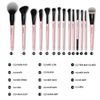 [Bộ cọ MUA.s Beauty 14 cây] Bộ cọ MUAs Beauty 14 cây thân hồng chất lông mền mịn sang chảnh phù hợp makeup cá nhân