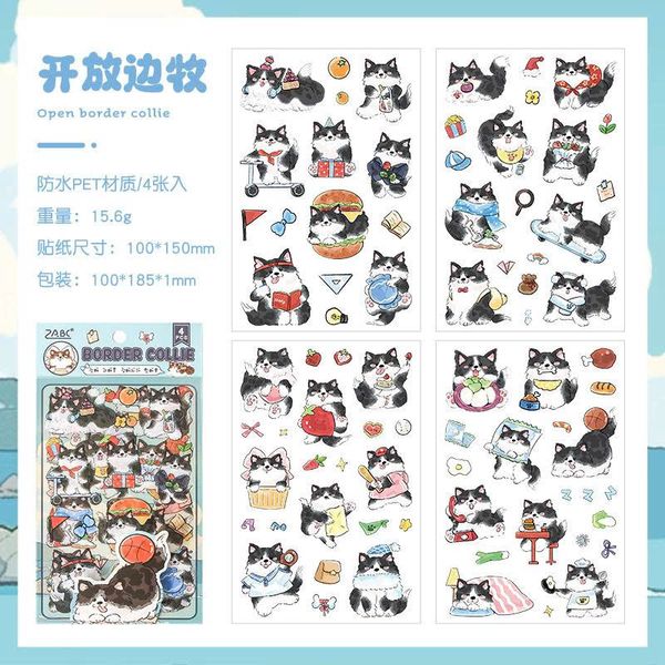 Sticker chó chiwawa 4 tấm