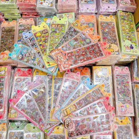 Sticker 10 tấm thú Pet Planet