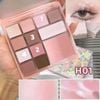 Bảng Phấn Mắt Má Hồng Highlight HOLD LIVE Florist Color Pink Mist 12 Ô #H01 #H06