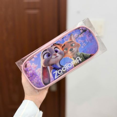 Hộp đựng bút Zootopia 2 ngăn