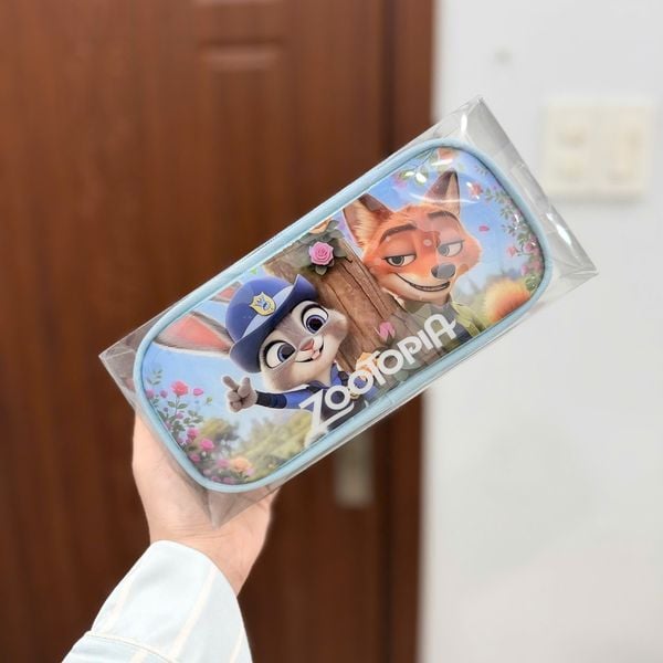 Hộp đựng bút Zootopia 2 ngăn