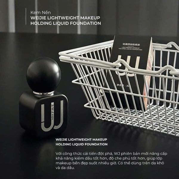 [Bản Nâng Cấp ]Kem Nền Và Kem Lót Z.W.J Weijie Lightweight Makeup Holding Liquid 30ml