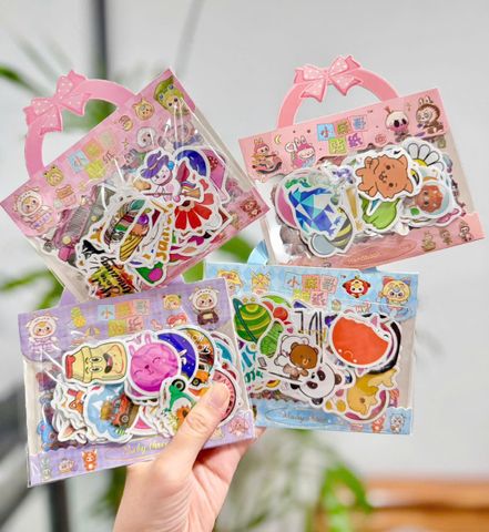 Sticker bịch nhiều miếng nhỏ quai xách