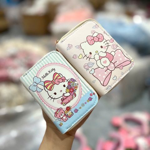 Ví ngắn 8 ngăn kitty