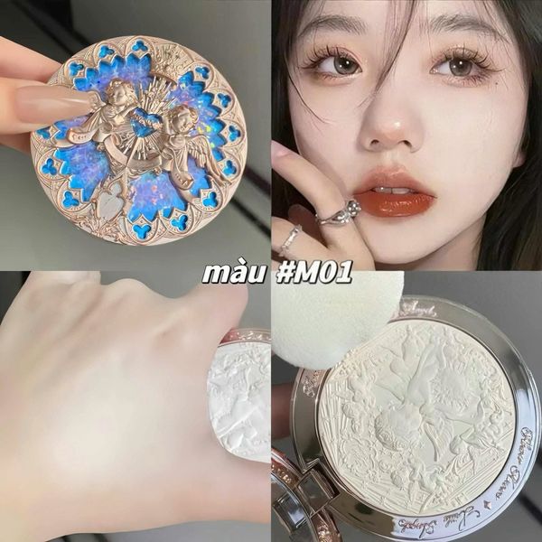 Flower Knows Phấn Bắt Sáng Little Angel Collection Embossed Highlighter