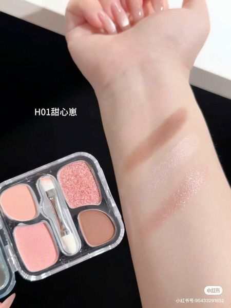 HOLD LIVE Bảng Phấn Mắt 4 Ô Peng-Peng Magic Eyelid Palette