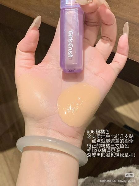 Che Khuyết Điểm Girls Crush Water Velvet Concealer 8G