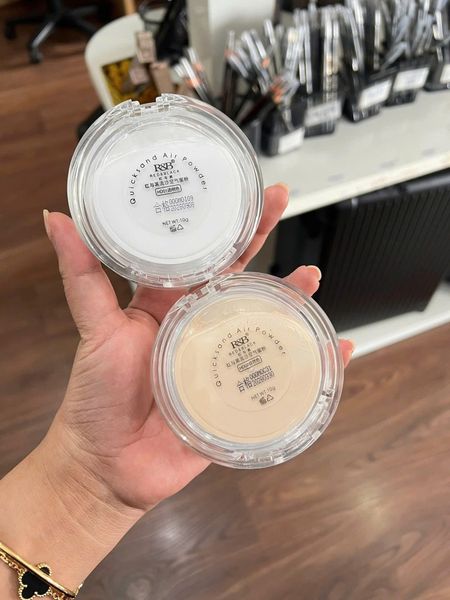 RED & BLACK Phấn bột rời, phấn lì, trong suốt, không trôi makeup