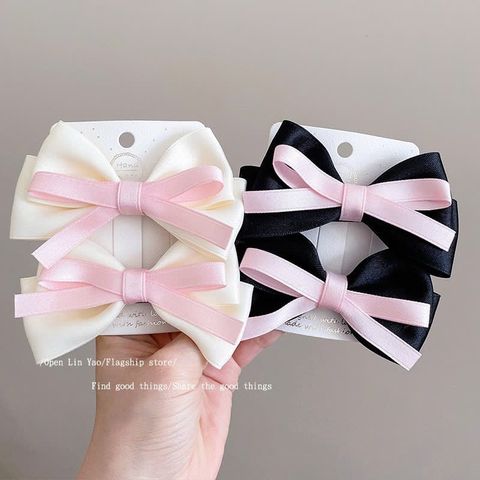 1 Chiếc Kẹp nơ hali 2 màu