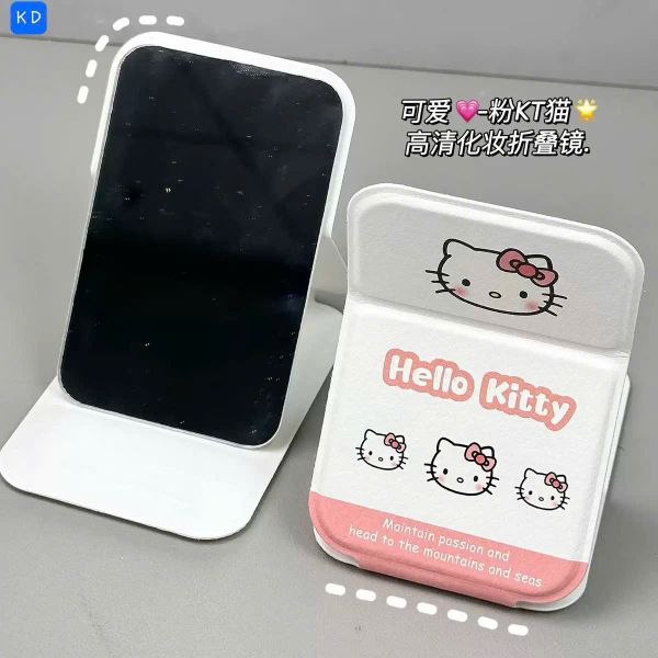 Gương cầm tay kitty trắng ( bảng chữ nhật )