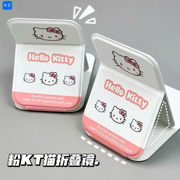 Gương cầm tay kitty trắng ( bảng chữ nhật )