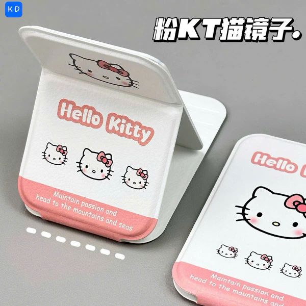 Gương cầm tay kitty trắng ( bảng chữ nhật )