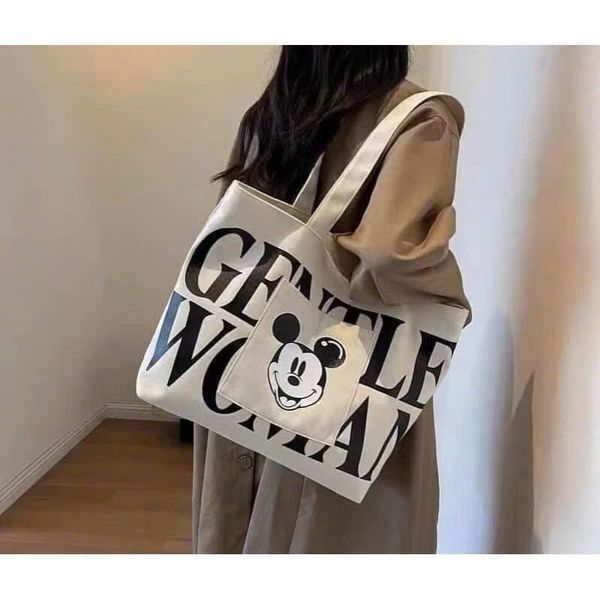 Túi tote gentle Mickey