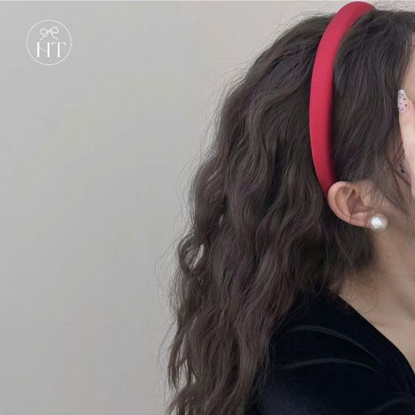 Bờm xốp đỏ sọc caro