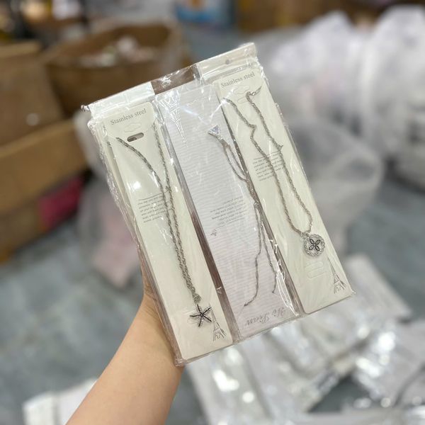 Set dây chuyền đính charm