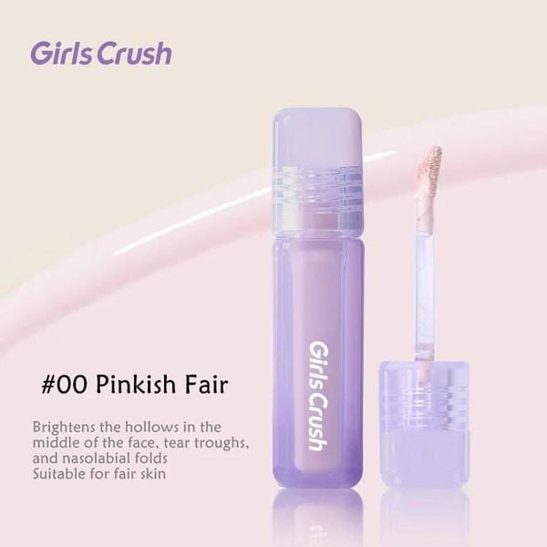 Che Khuyết Điểm Girls Crush Water Velvet Concealer 8G
