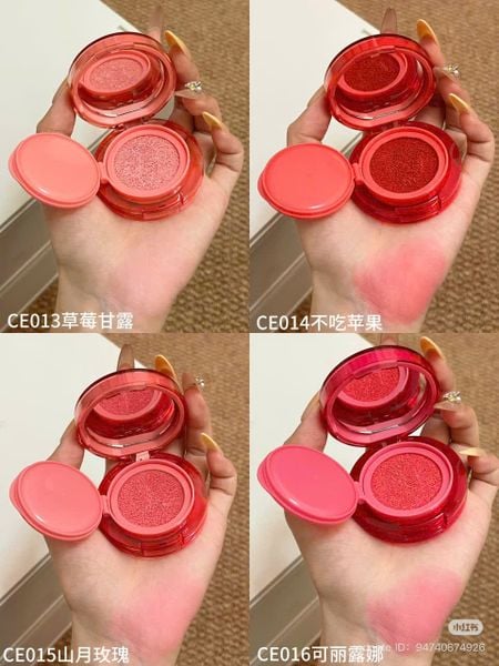 Má Hồng Cushion Dạng Kem Hiệu Ứng Căng Bóng Tự Nhiên Moon Eyes Emotional Explorer Air 4.5g