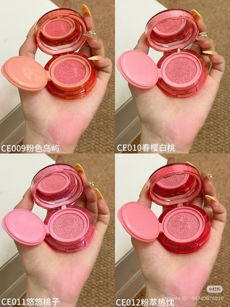 Má Hồng Cushion Dạng Kem Hiệu Ứng Căng Bóng Tự Nhiên Moon Eyes Emotional Explorer Air 4.5g