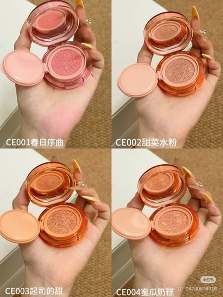 Má Hồng Cushion Dạng Kem Hiệu Ứng Căng Bóng Tự Nhiên Moon Eyes Emotional Explorer Air 4.5g