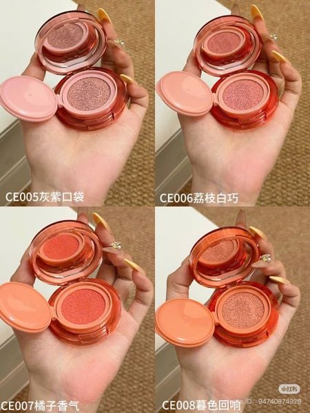 Má Hồng Cushion Dạng Kem Hiệu Ứng Căng Bóng Tự Nhiên Moon Eyes Emotional Explorer Air 4.5g