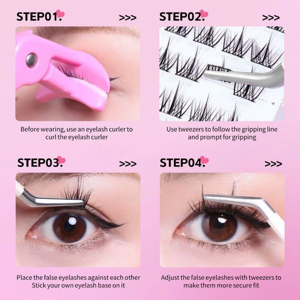 Life Girls Mi Giả Sẵn Keo 10 Hàng - LIFE6007