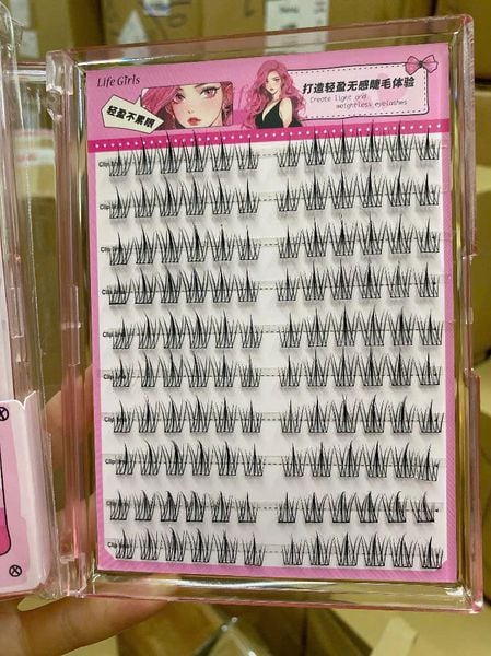 Life Girls Mi Giả Sẵn Keo 10 Hàng - LIFE6007