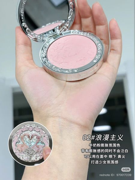 Phấn Má Hồng Flower Knows Swan Ballet - Thiên Nga Ba Lê - 02 Hồng Sữa