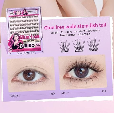 Life Girls Mi Giả Sẵn Keo 10 Hàng - LIFE6009