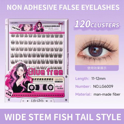 Life Girls Mi Giả Sẵn Keo 10 Hàng - LIFE6009