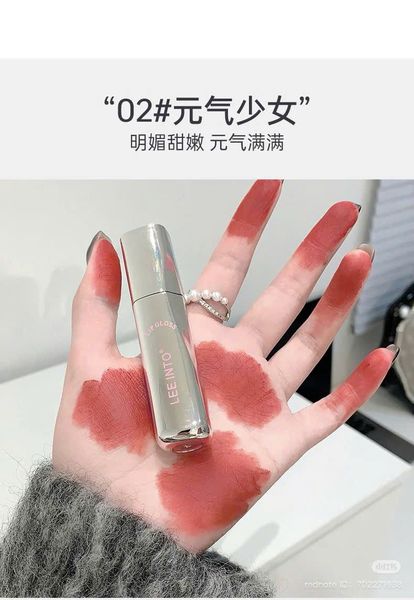 LEE INTO Son Kem Lì Throbbing Velvet Mist Lip Glaze