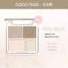 GOGO TALES Bảng Tạo Khối 4 ô Meow Light Shadow Contour Palette
