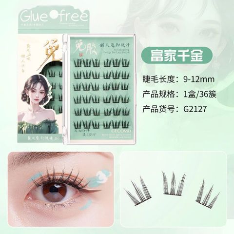 GECOMO Mi Giả Sẵn Keo 6 Hàng GECO2127
