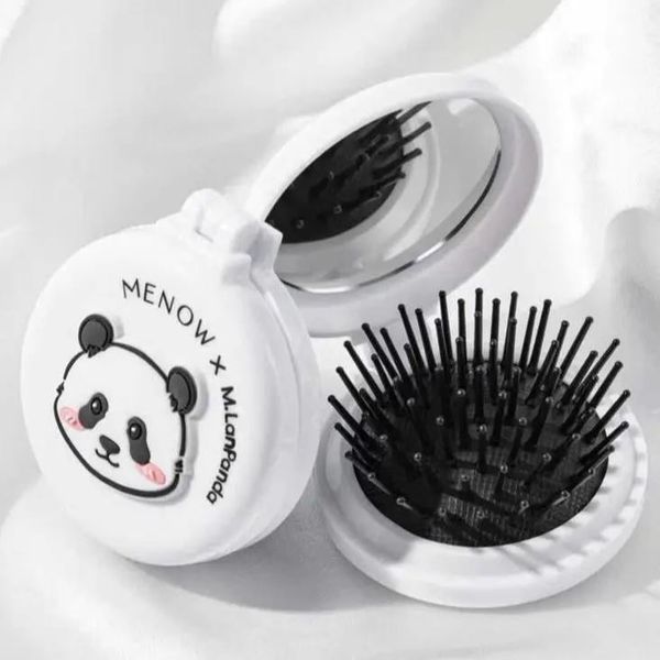 Gương lược mini cầm tay tiện lợi MENOW x MENGLAN PANDA
