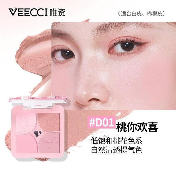 VEECCI Bảng Má Hồng và Bắt Sáng