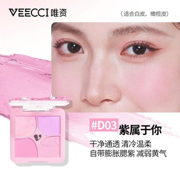 VEECCI Bảng Má Hồng và Bắt Sáng