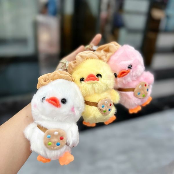 Móc khóa vịt biểu cảm đeo túi