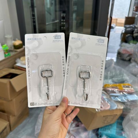 Móc dán tường inox siêu dính chịu lực 15kg