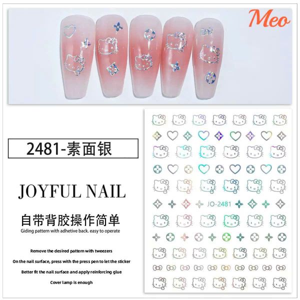 Miếng dán móng kitty