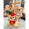 Móc khóa gấu mũ áo