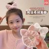 Scrunchies nhung trơn tai mèo