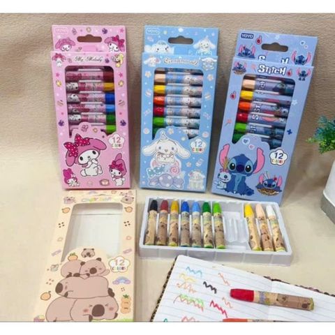 Hôp 12 bút màu sáp